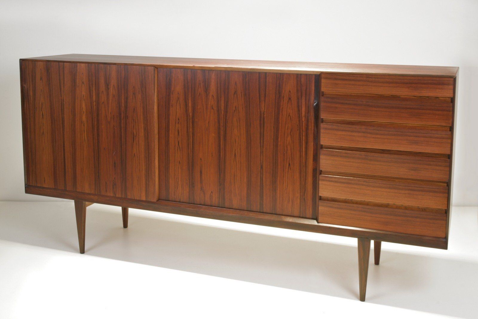 Highboard By Henry Rosengren Hansen For Brande Møbelindustri, Denmark, 1960s