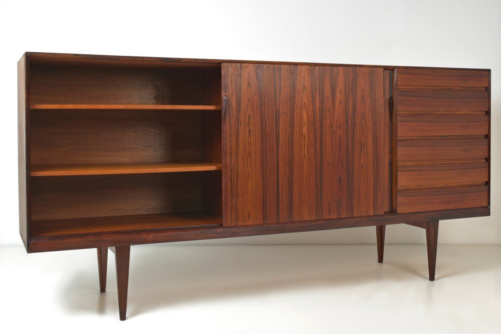 Highboard By Henry Rosengren Hansen For Brande Møbelindustri, Denmark, 1960s photo buy