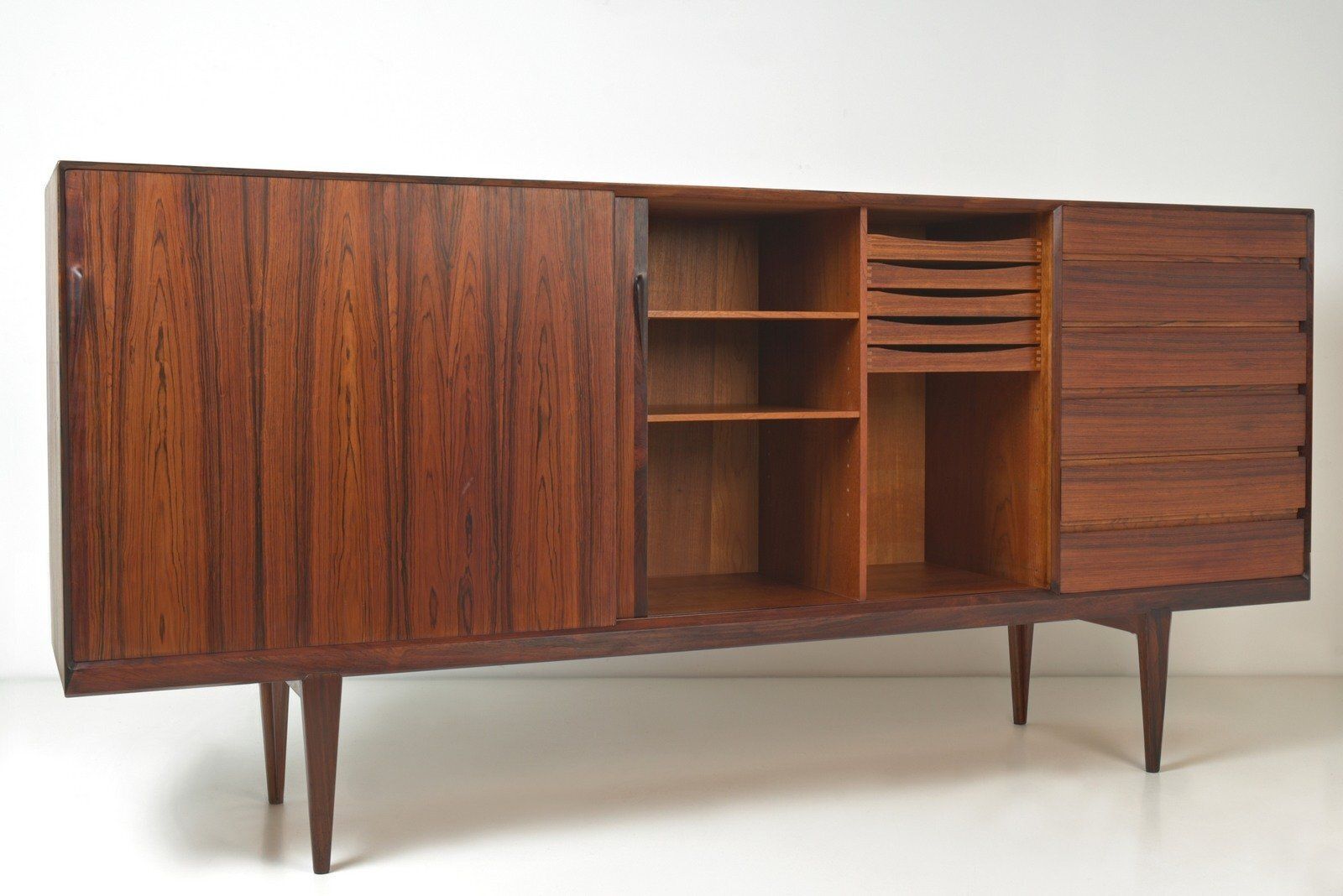 Highboard By Henry Rosengren Hansen For Brande Møbelindustri, Denmark, 1960s photo vintage
