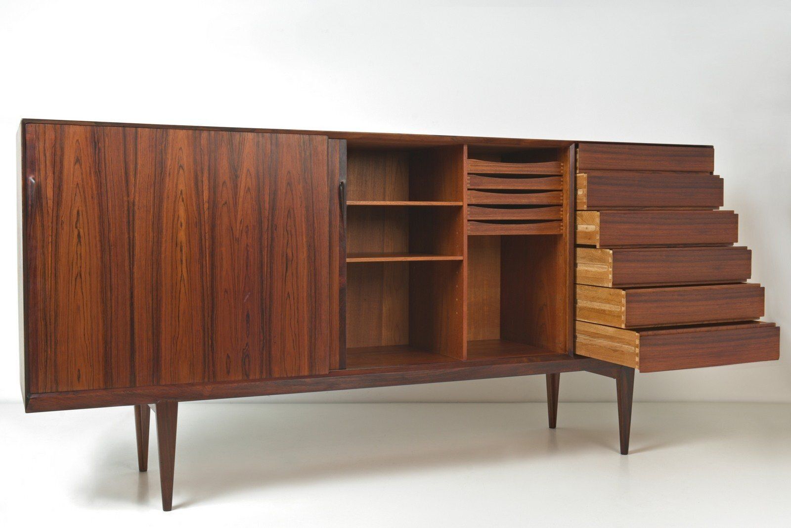 photo for sale Highboard By Henry Rosengren Hansen For Brande Møbelindustri, Denmark, 1960s