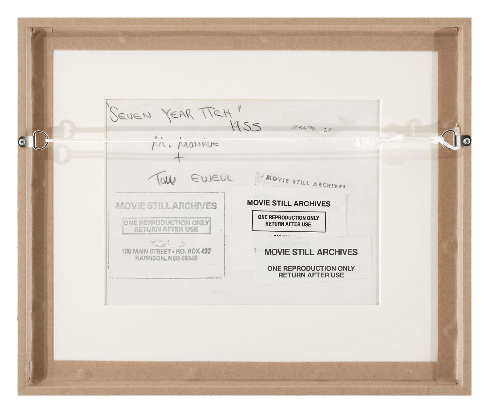 The Seven Year Itch photo for sale