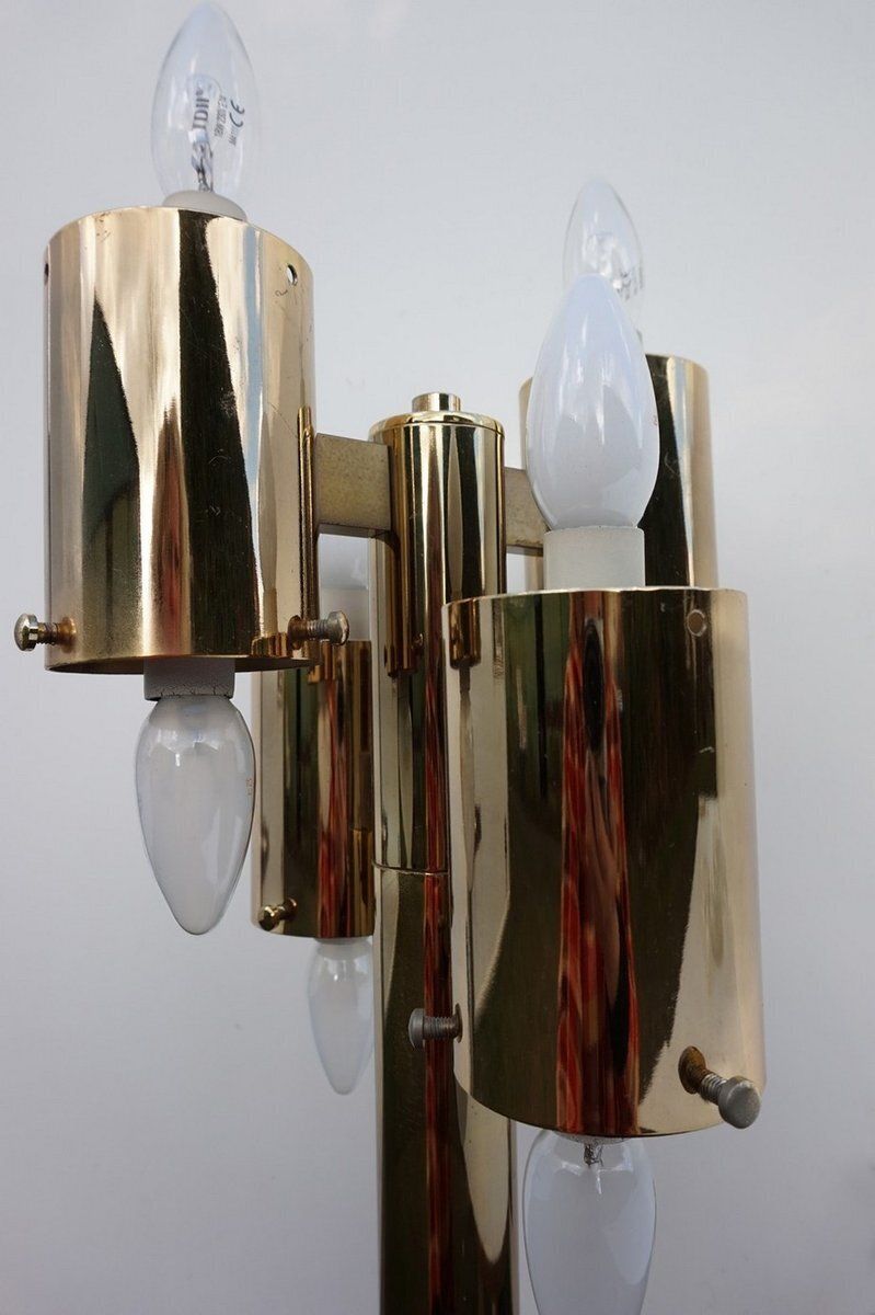 photo furniture Murano Glass Floor Lamp By Aldo Nason For Mazegga, 1970s