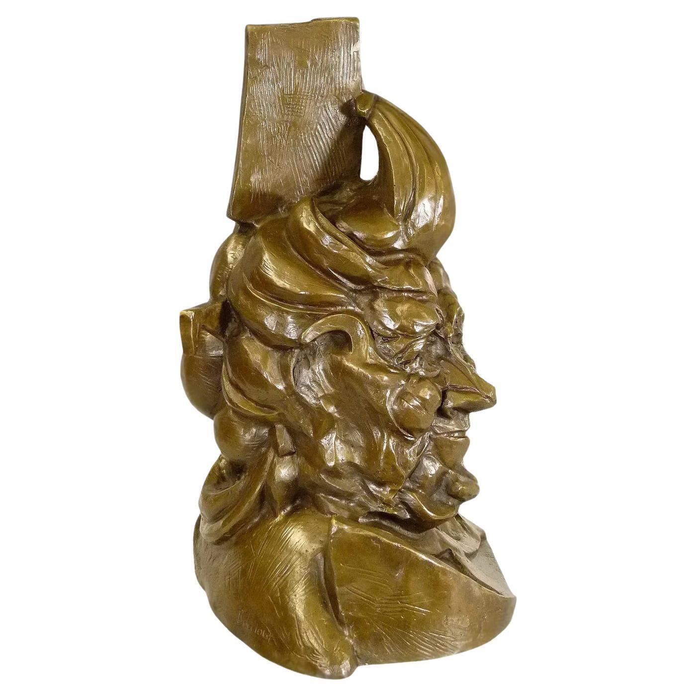 Bronze Sculpture In The Way Of Umberto Boccioni