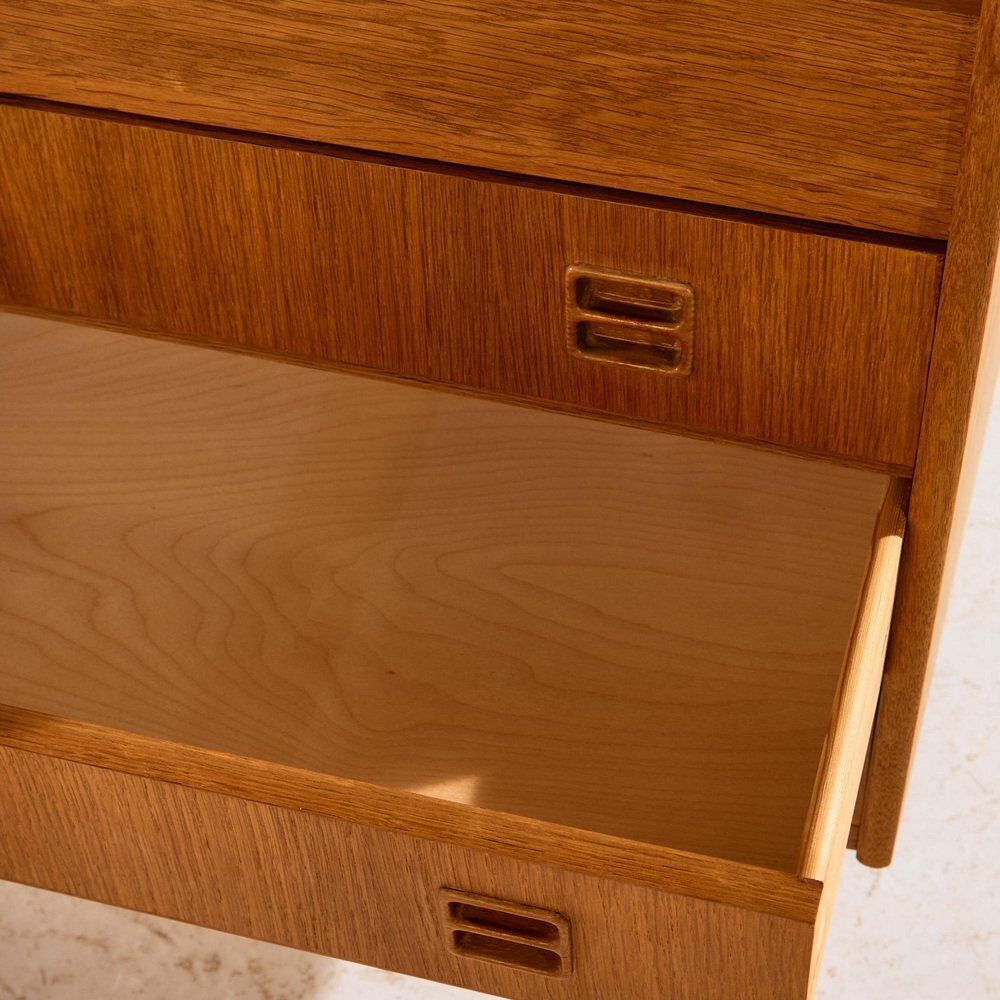 Danish Oak Dressing Table photo vintage