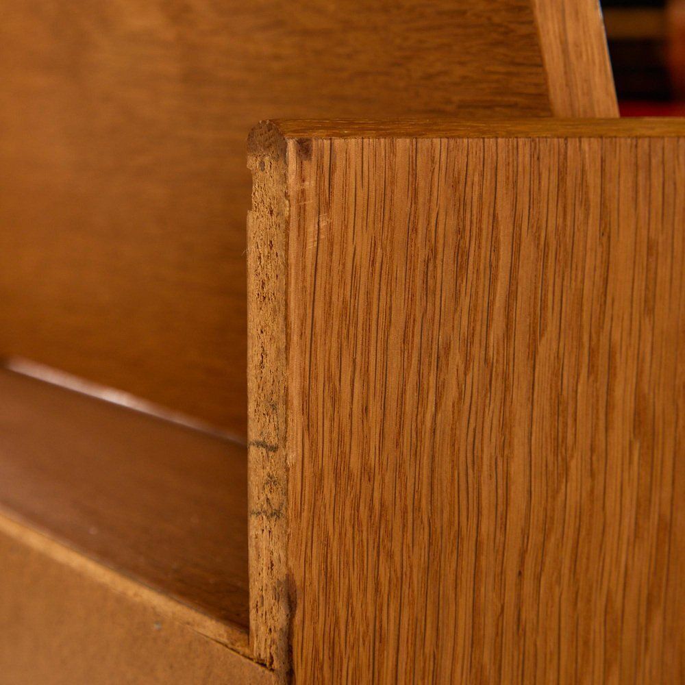 photo vintage Danish Oak Dressing Table