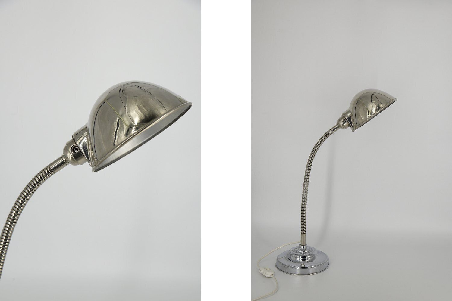 Vintage Scandinavian Chrome Desk Lamp, 1960s photo buy