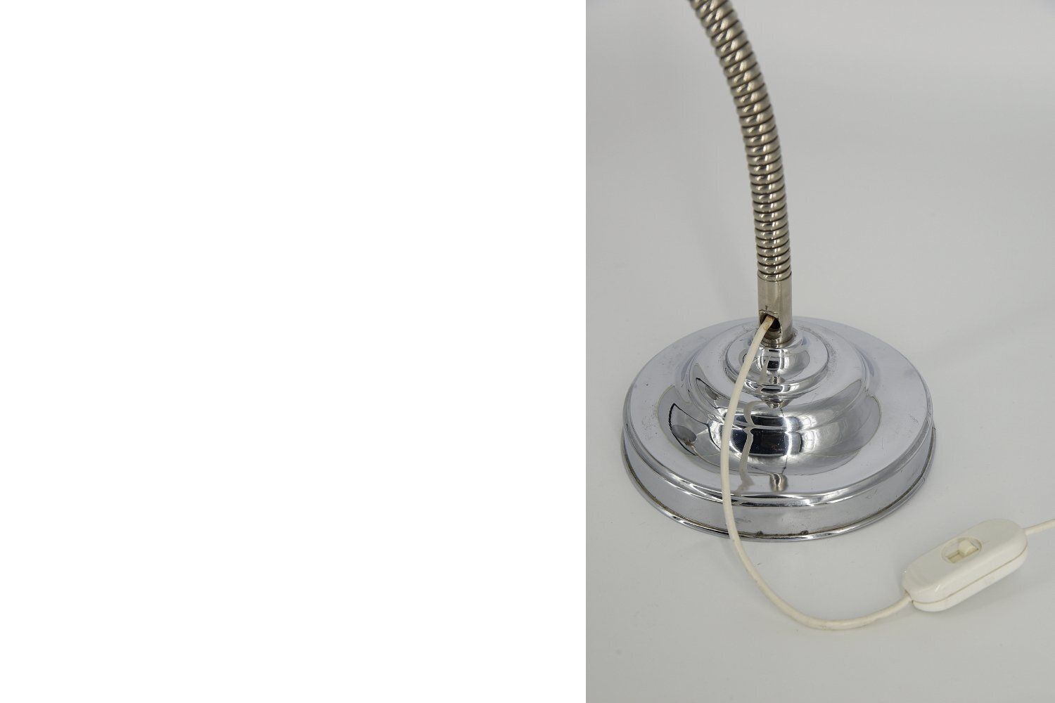 Vintage Scandinavian Chrome Desk Lamp, 1960s photo vintage
