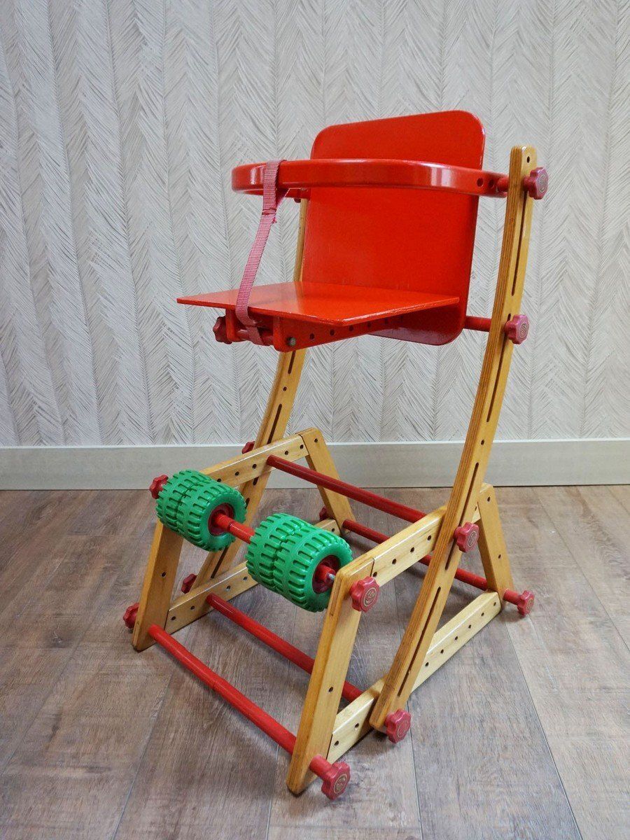Top Banana Child Multfunctional High Chair Zauberstuhl By Benno Zimmermann, 1987 photo 477.0