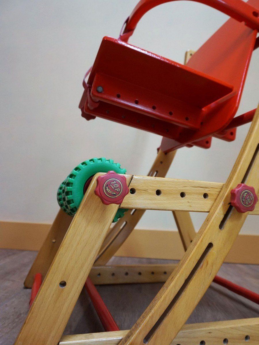 Top Banana Child Multfunctional High Chair Zauberstuhl By Benno Zimmermann, 1987 photo vintage