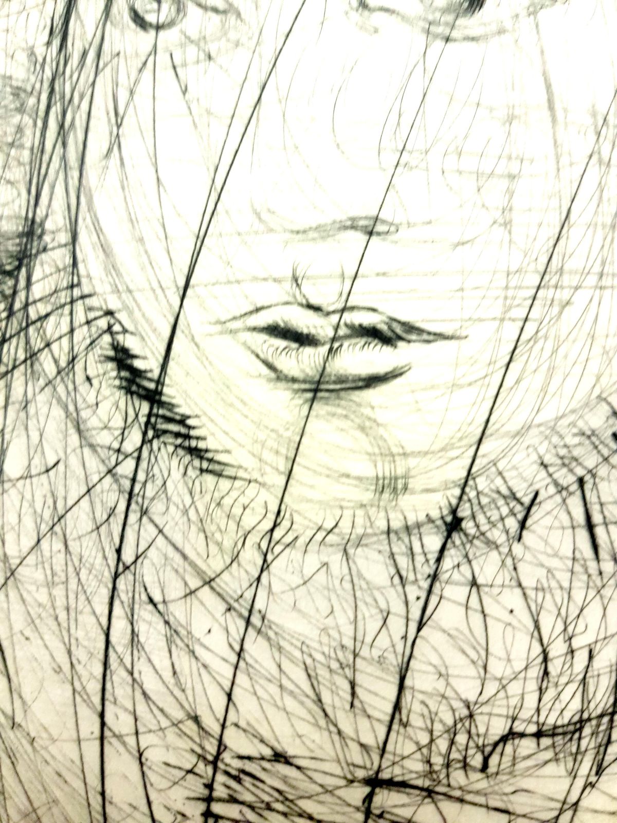 Salvador Dalí­Salvador Dali   Marguerite   Original Etching1969 photo buy