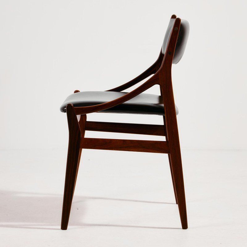 Rosewood Dining Chairs By Vestervig Eriksen For Brdr. Tromborg, Set Of 4 photo Furniture