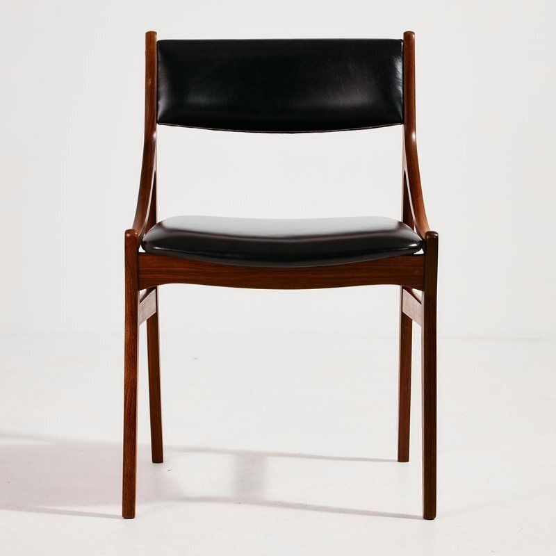 Rosewood Dining Chairs By Vestervig Eriksen For Brdr. Tromborg, Set Of 4 photo 2762.0