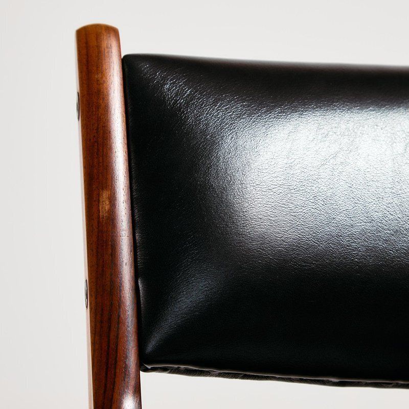 Rosewood Dining Chairs By Vestervig Eriksen For Brdr. Tromborg, Set Of 4 photo vintage