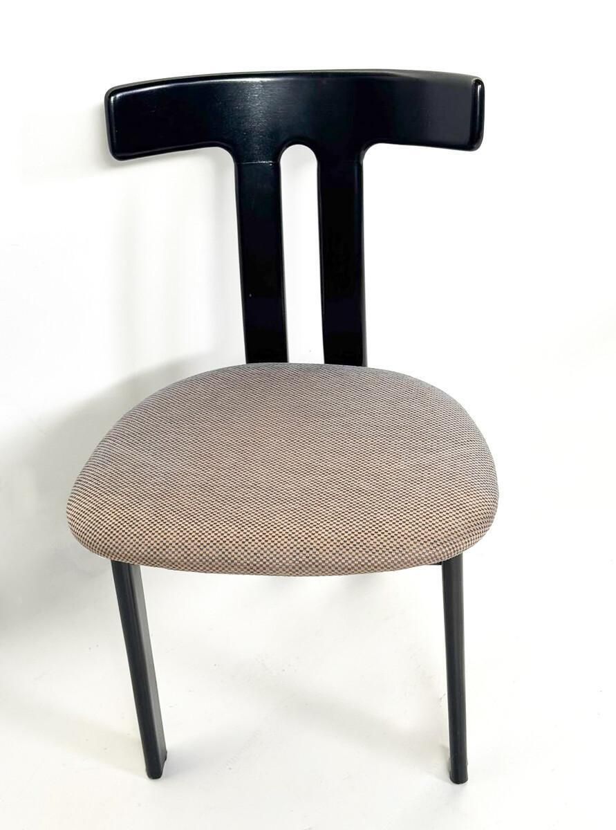 Mid Century Modern Set Of 6 Chairs In The Style Of Luigi Vaghi, 1960s photo Furniture