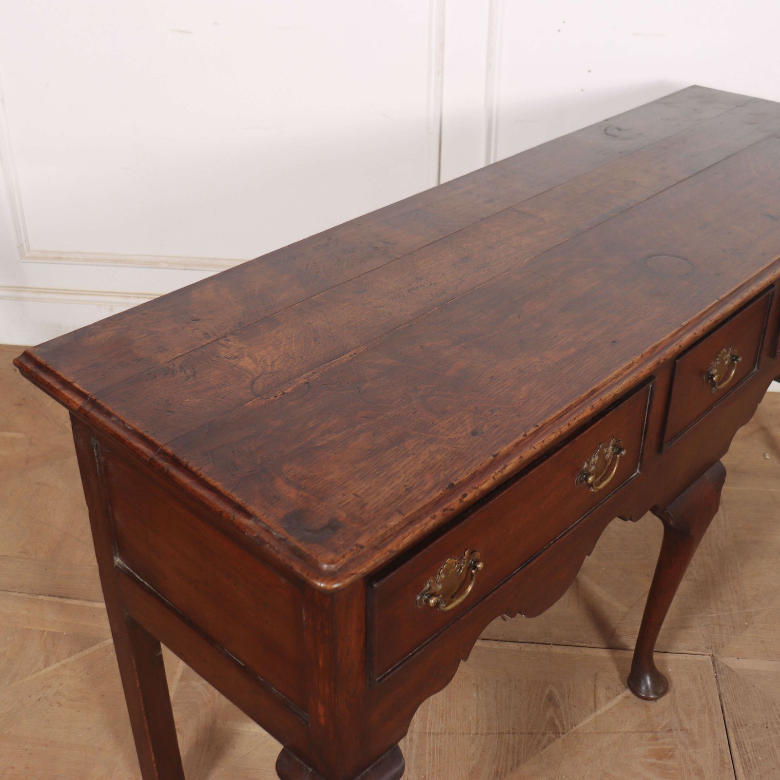 photo furniture English Oak Dresser Base, 1800s