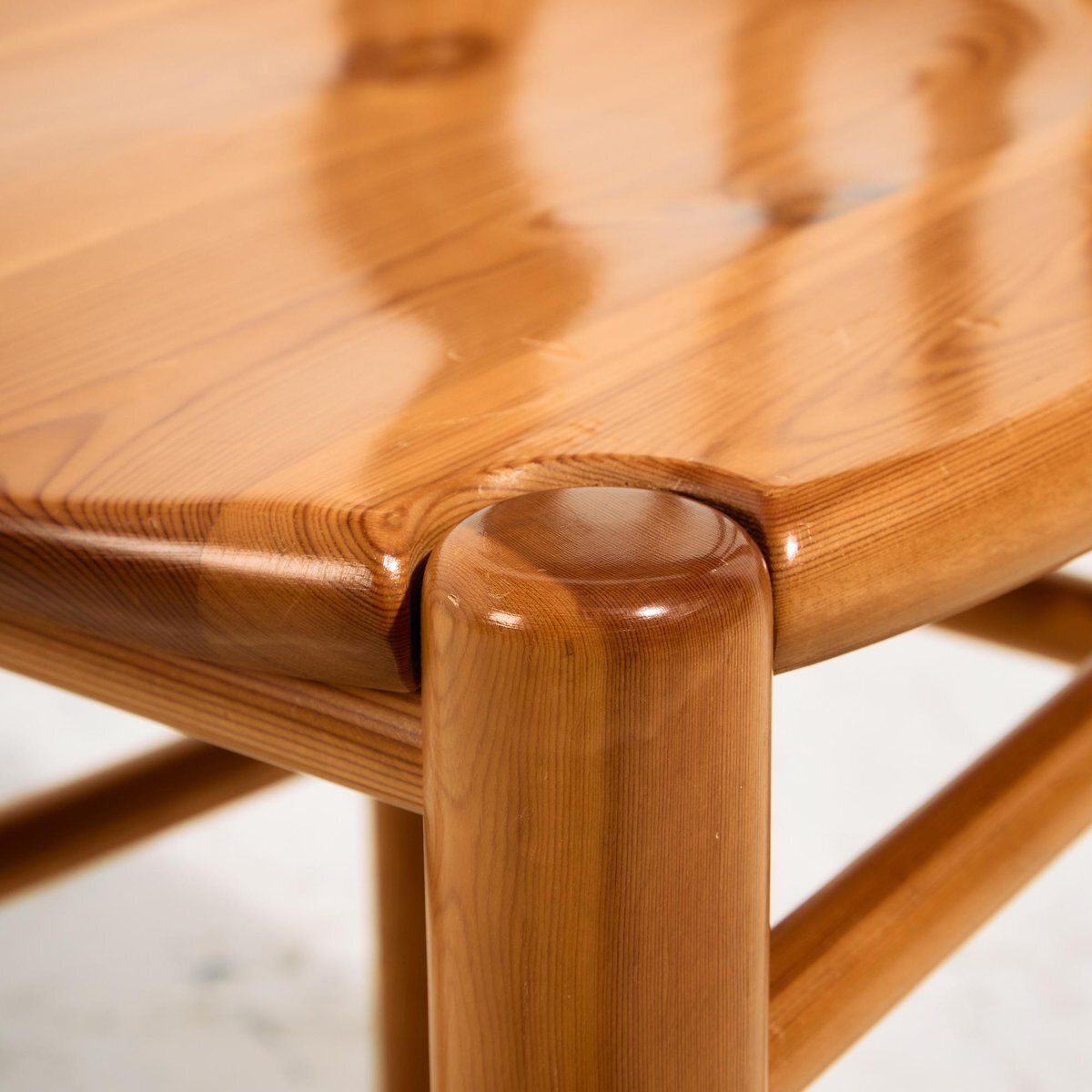 Pine Dining Chairs By Rainer Daumiller, Set Of 6 photo vintage