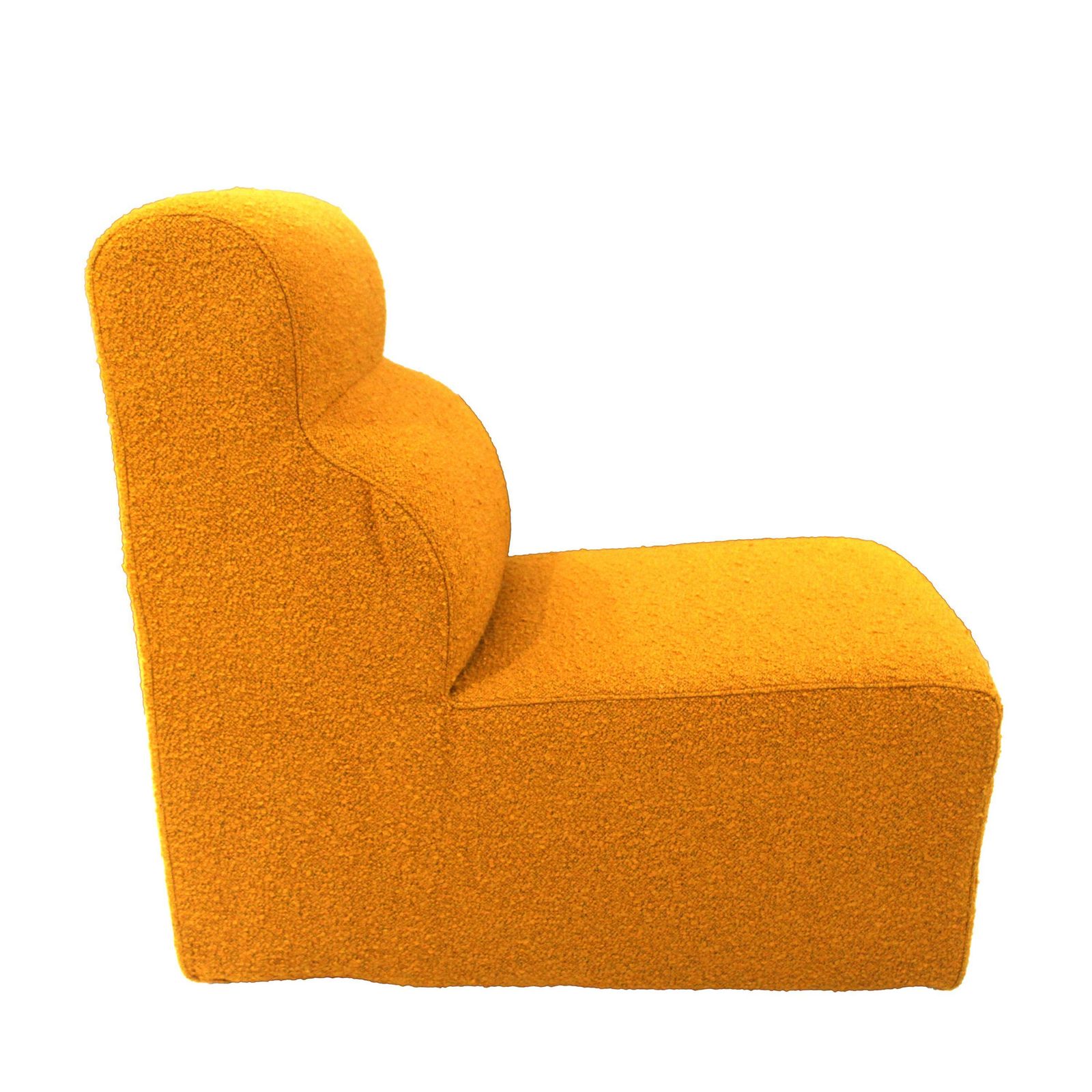 Set Of Modular Armchairs In Mustard Wool Upholstery, Italy, 1970 photo 2559.0