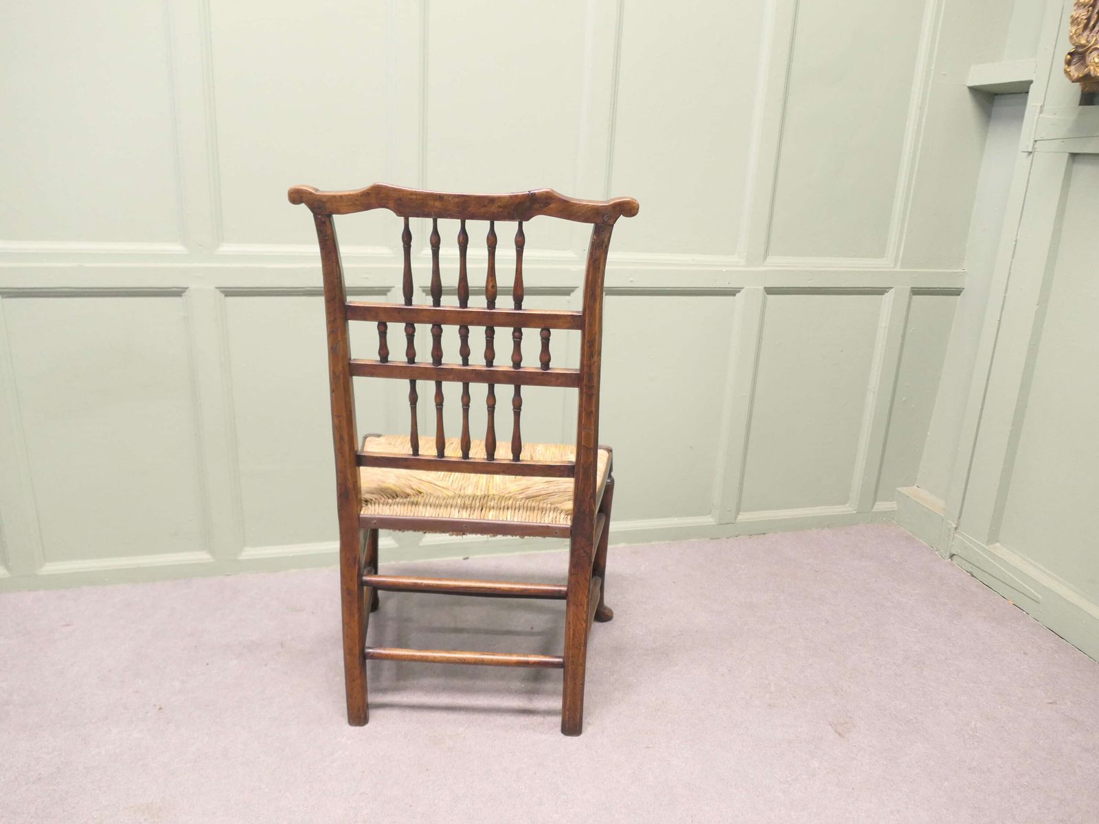 A Farmhouse Spindle Back Occasional Chair photo 390.0