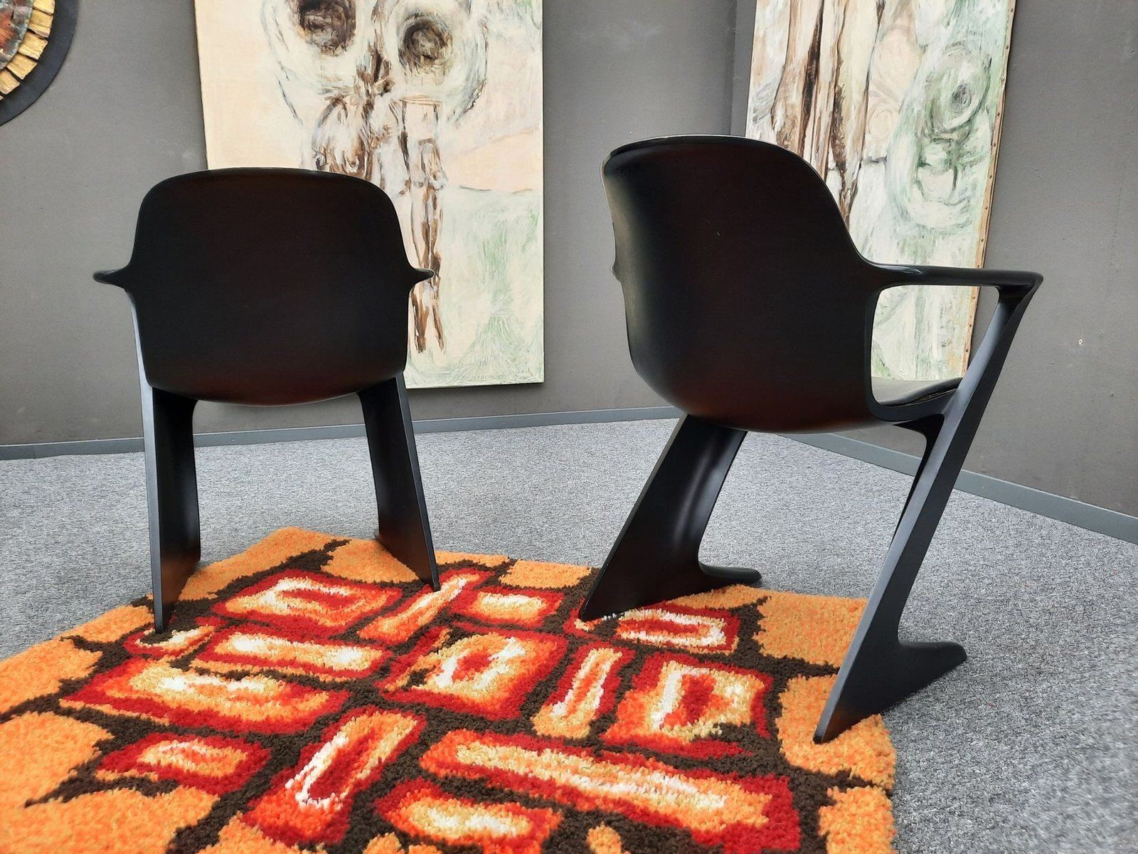 Z Chairs By Ernst Moeckl & Siegfried Mehl For Horn Collection, 1960s, Set Of 2 photo buy