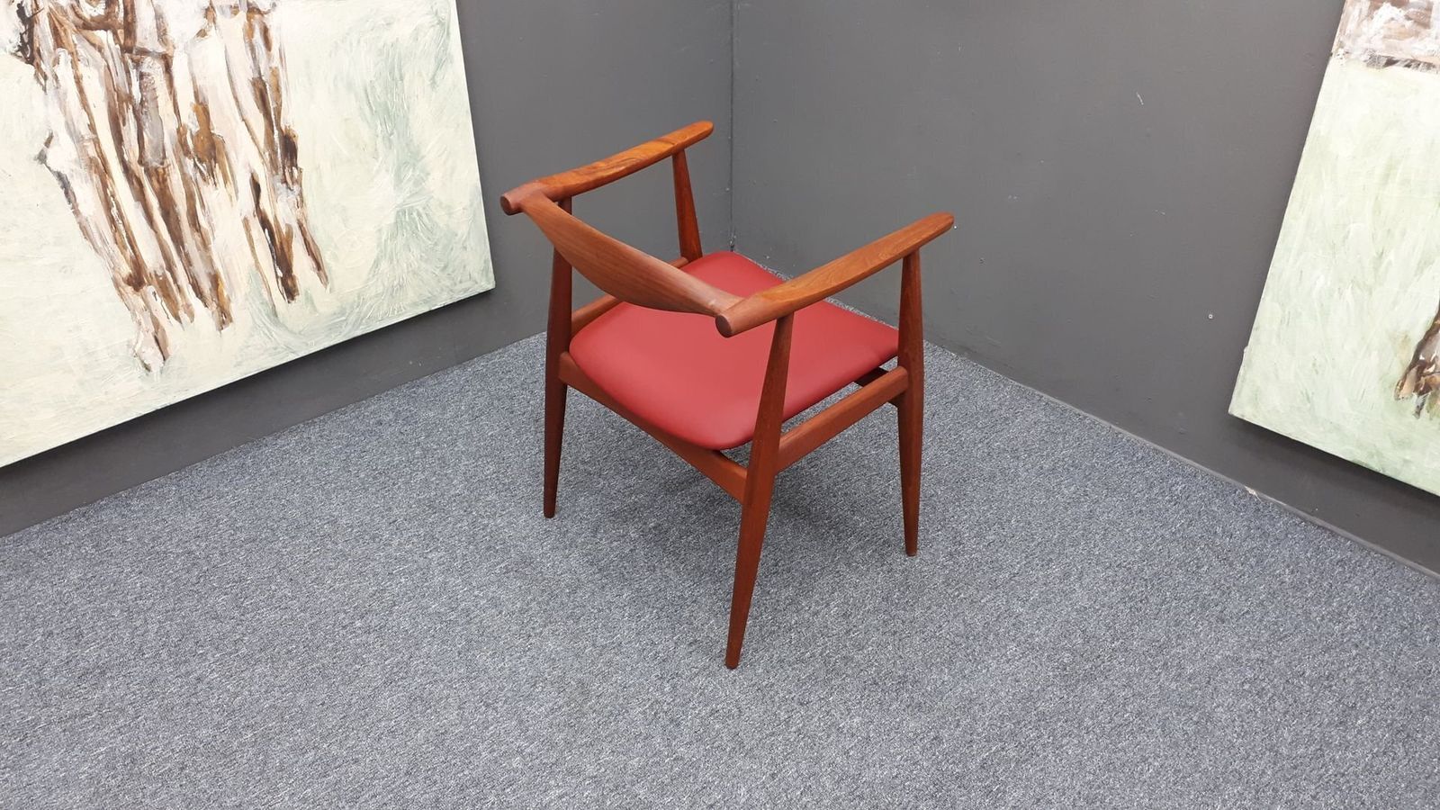 photo buy Danish Ch 35 Teak Chair By Hans J Wegner For Carl Hansen & Son, 1950s, 1960s