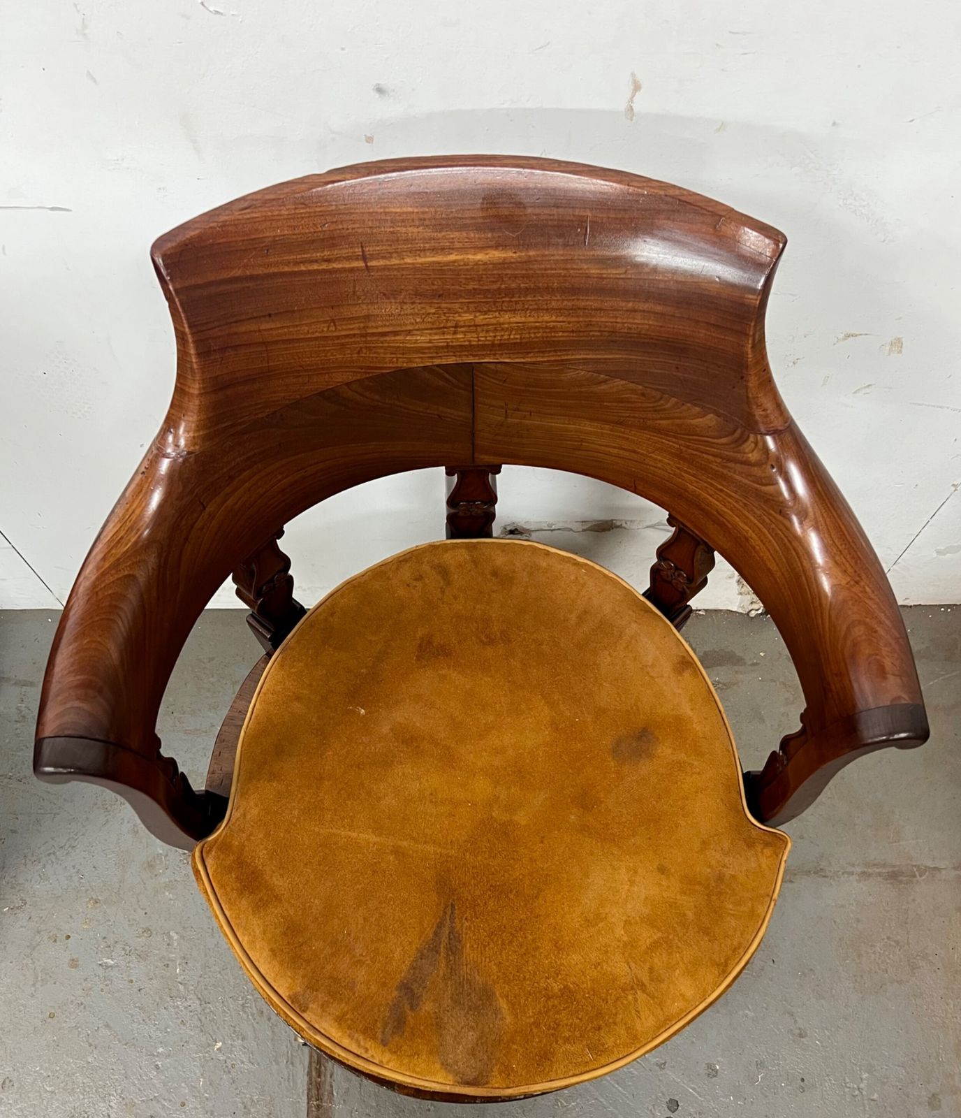 Good Quality Mahogany Desk Chair photo vinterior