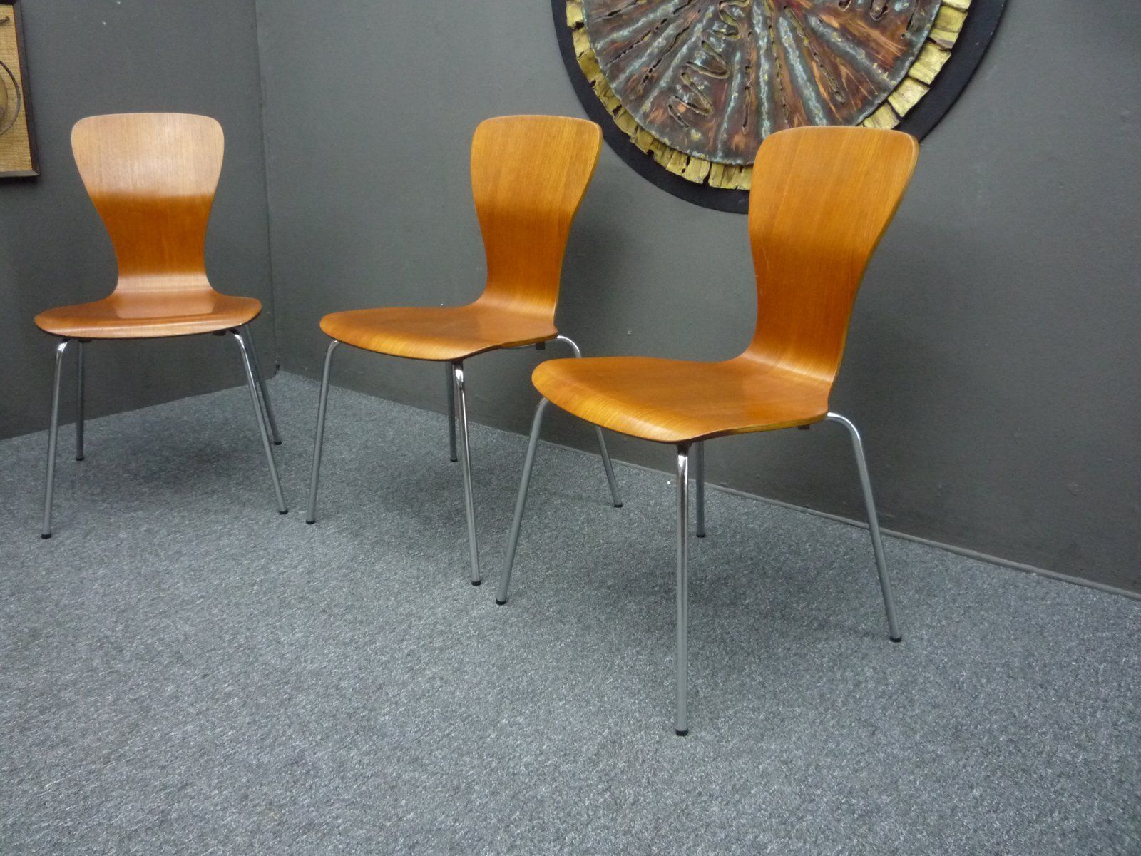 Teak Nikke Dining Chairs By Tapio Wirkkala For Asko, Set Of 6 photo vinterior