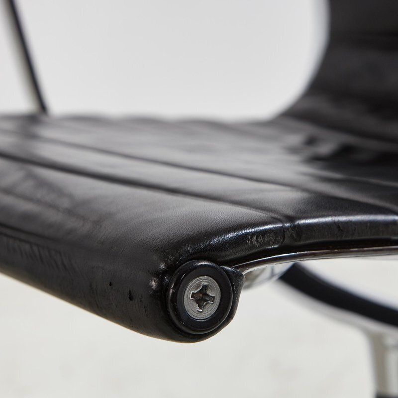 Ea108 Office Swivel Chair By Charles & Ray Eames For Vitra, 2000s photo buy
