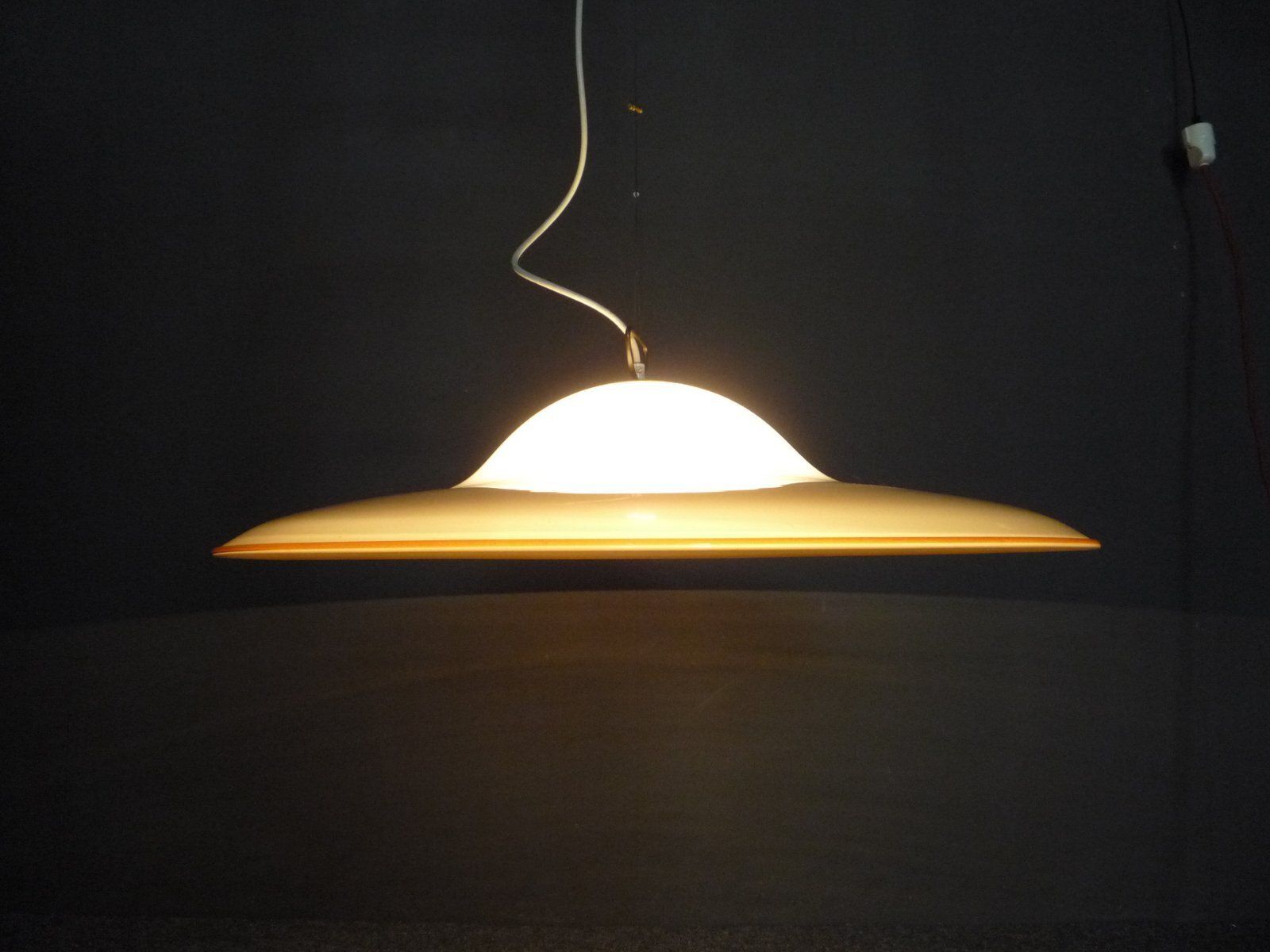 Large Space Age Murano Glass Pendant Lamp From Kalmar Franken Kg, 1960s photo furniture