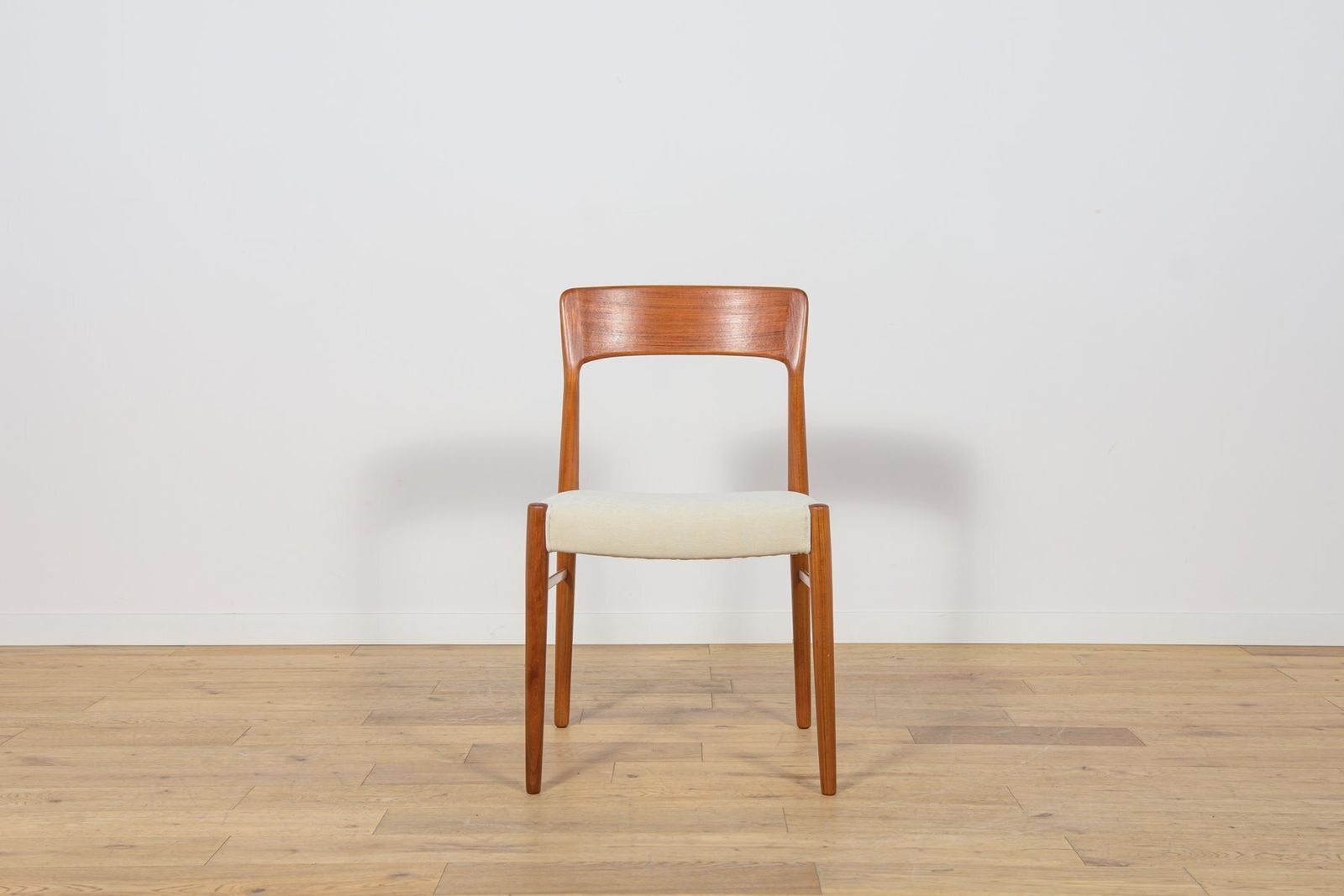 photo for sale Mid Century Modern Teak Model 26 Dining Chairs By Henry Kjærnulf For Korup Stolefabrik, Denmark, 1960s, Set Of 6