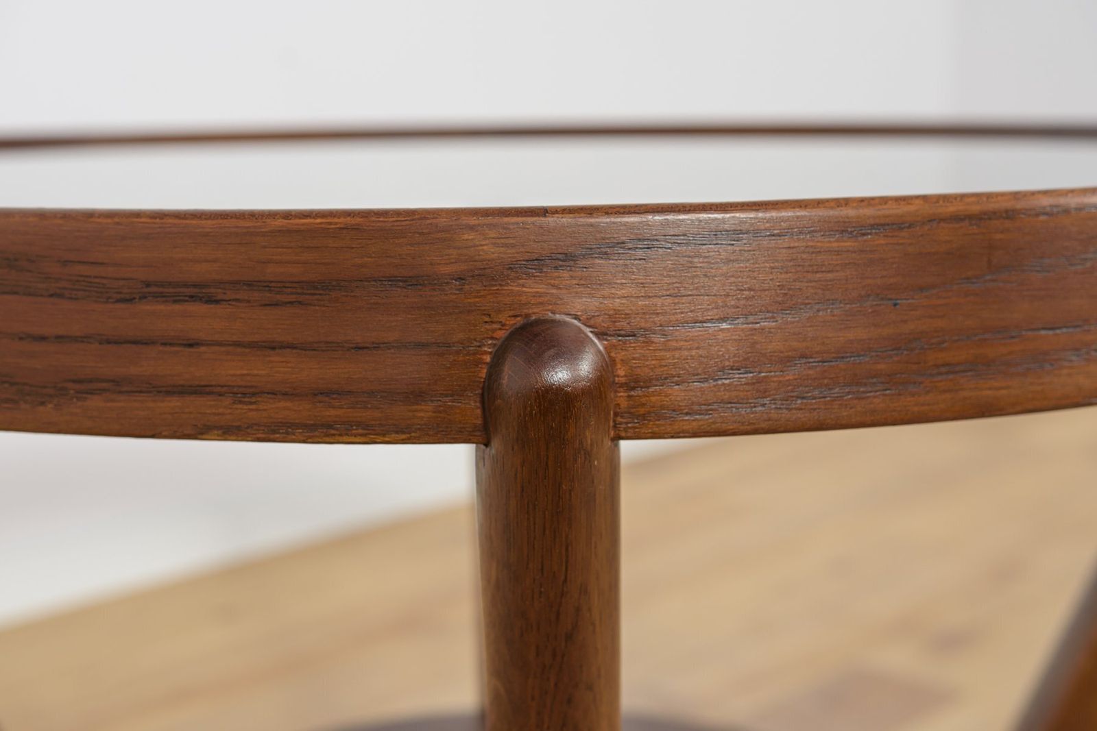 Oak & Glass Coffee Table By Karel Kozelka & Antonin Kropacek For Interior Praha, Czechoslovakia, 1940s photo vintage