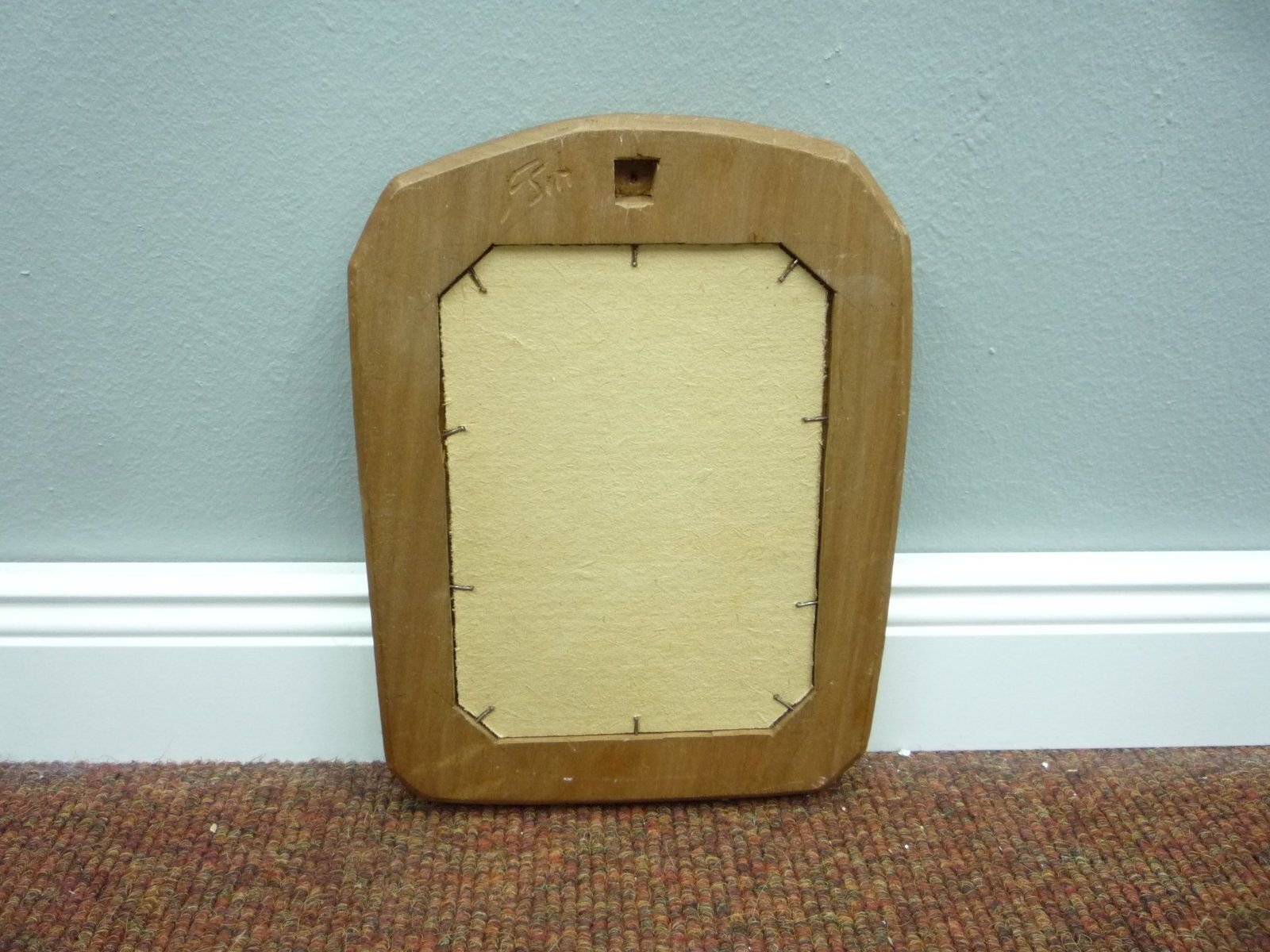 Anthroposophical Limewood Picture Frame By Fritz Schuy, 1920s photo buy