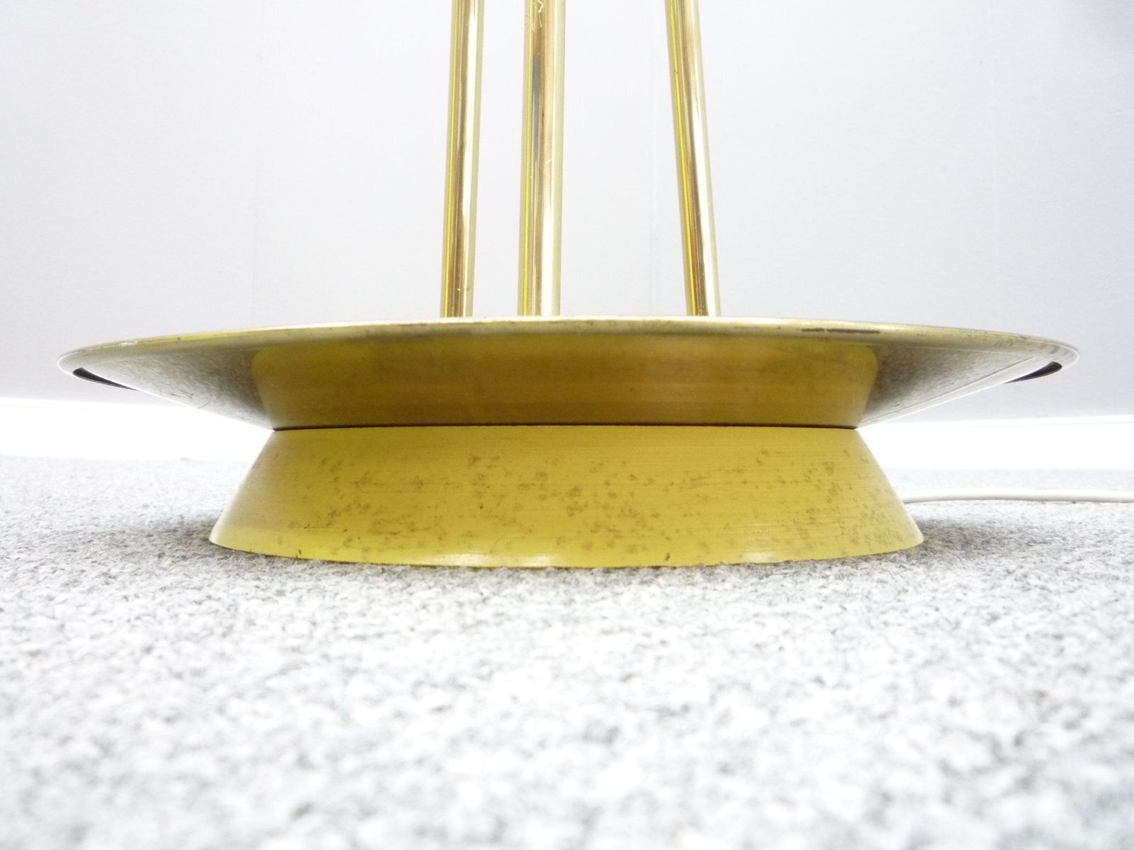 Lighting Regency Brass Floor Lamp From Deutsche Werkstätten, 1950s photo