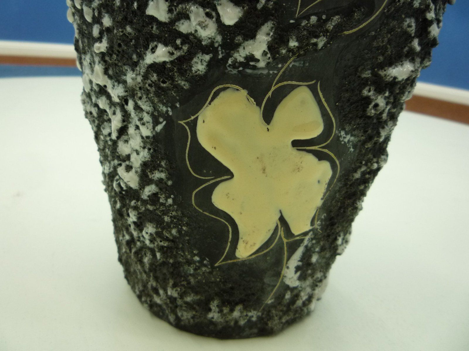 Mid Century Italien Sculpture Vase, 1950s photo vintage