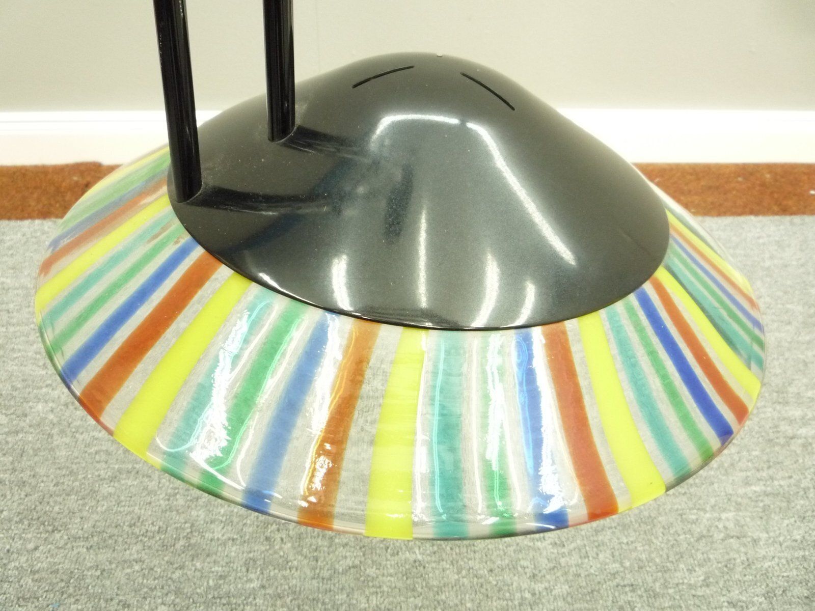 Murano Glass Ceiling Lamp By Mauro Marzollo For I Tre, 1980s photo Lighting