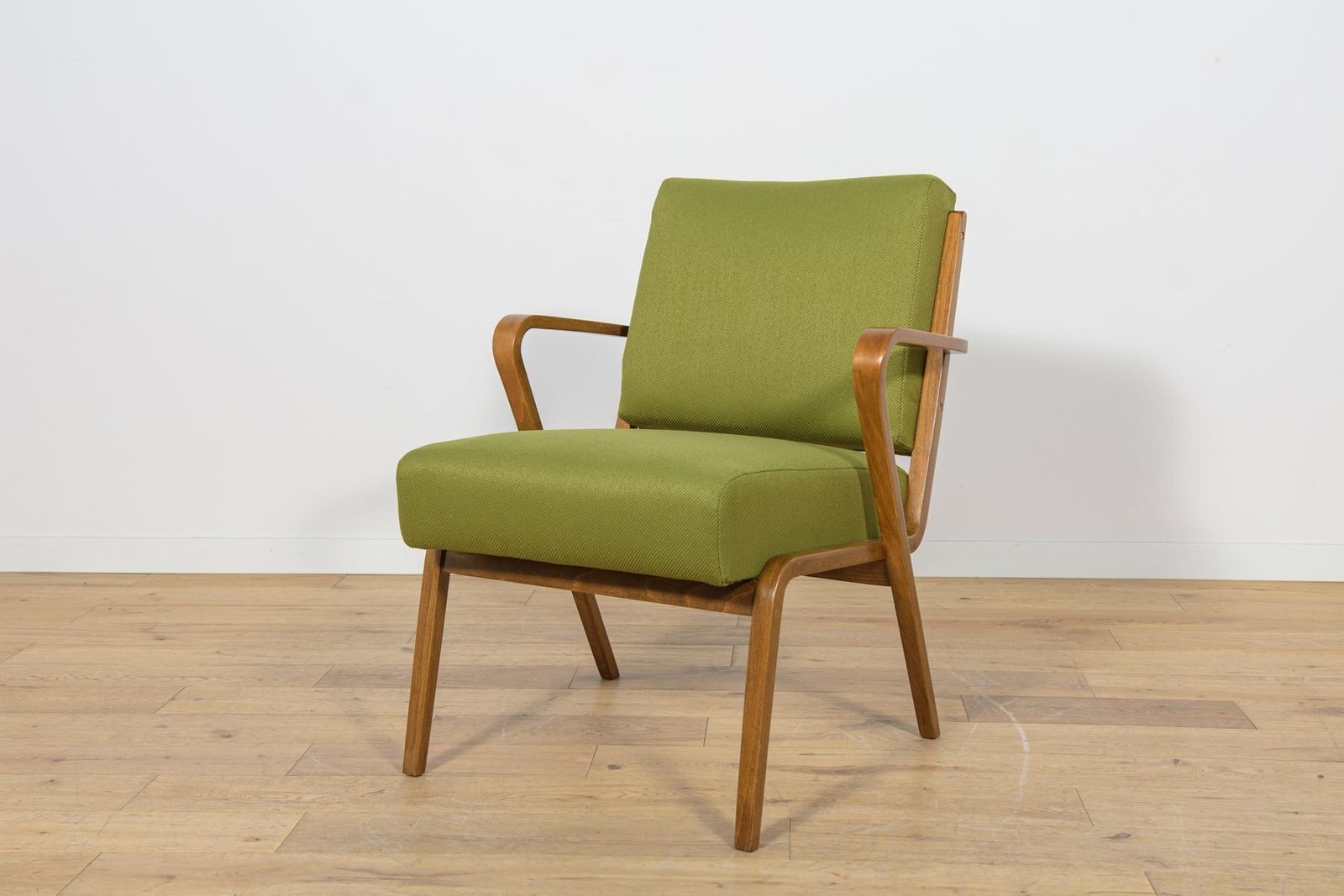 Armchairs By Selman Selmanagic For Veb Deutsche Werkstätten Hellerau, Germany, 1950s, Set Of 2 photo vinterior