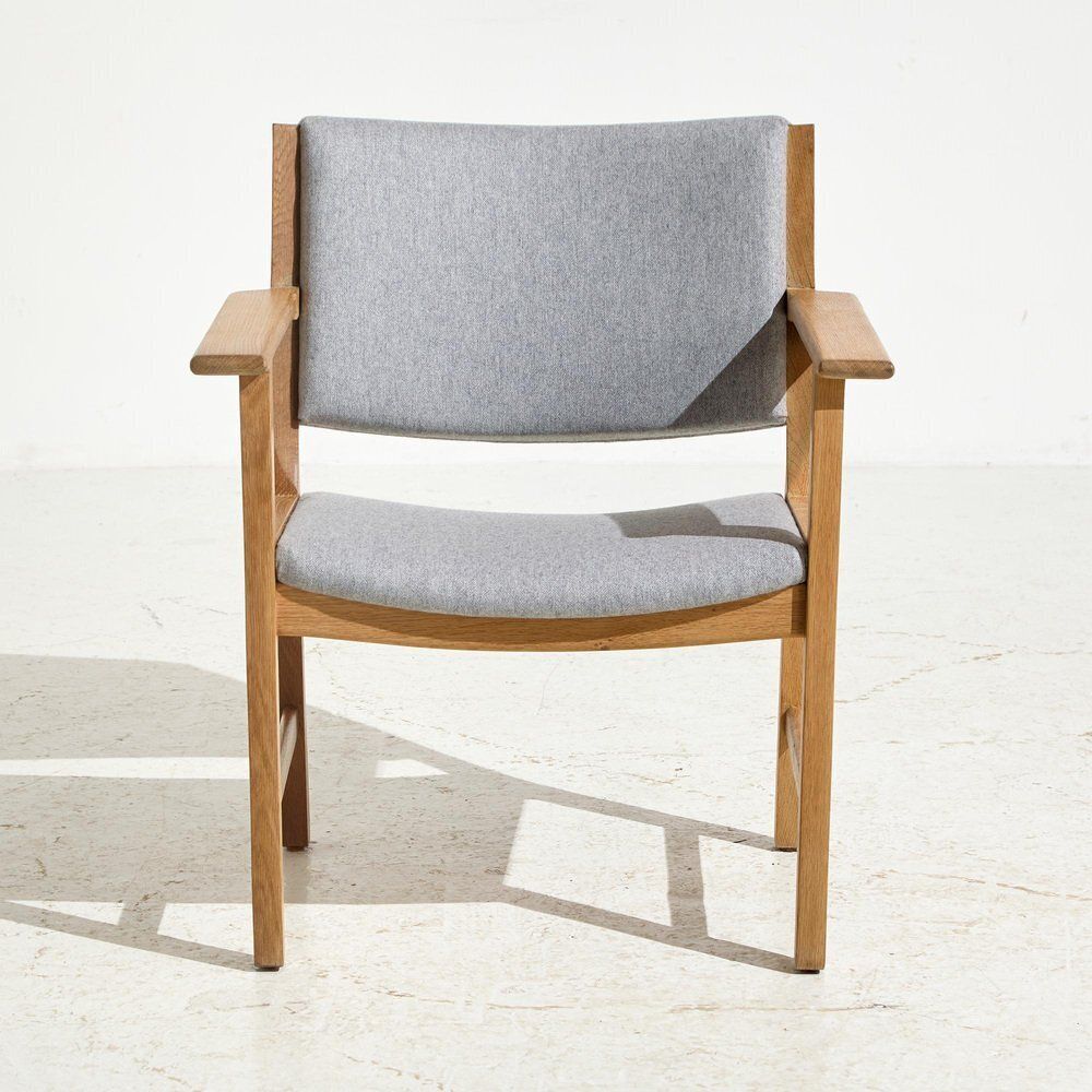 Oak Armchair By Hans J. Wegner For Getama, 1960s photo 603.0