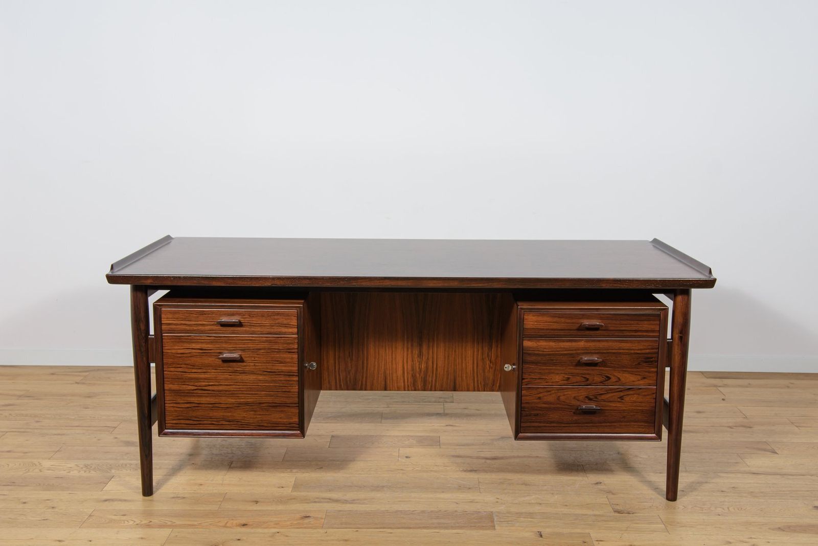 Mid Century Modern Rosewood Desk By Arne Vodder For Sibast, 1960s photo for sale
