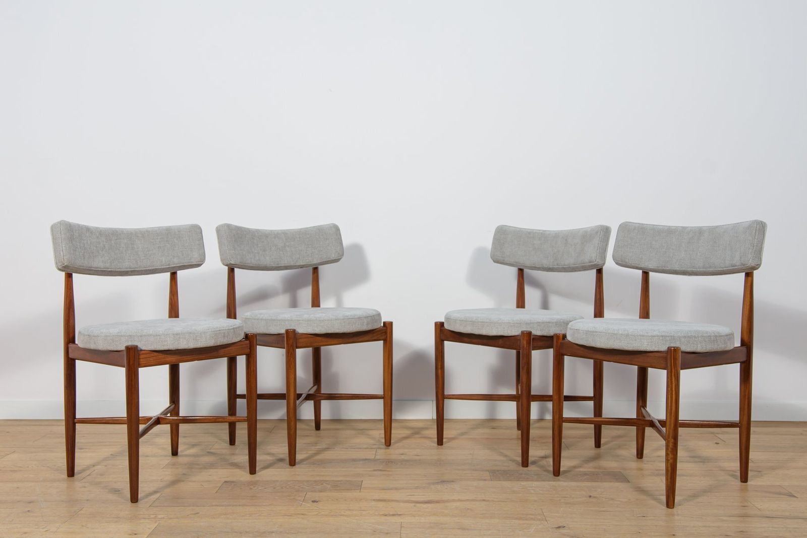 Mid Century Teak Dining Chairs By Ib Kofod Larsen For G Plan, 1960s, Set Of 4 photo furniture