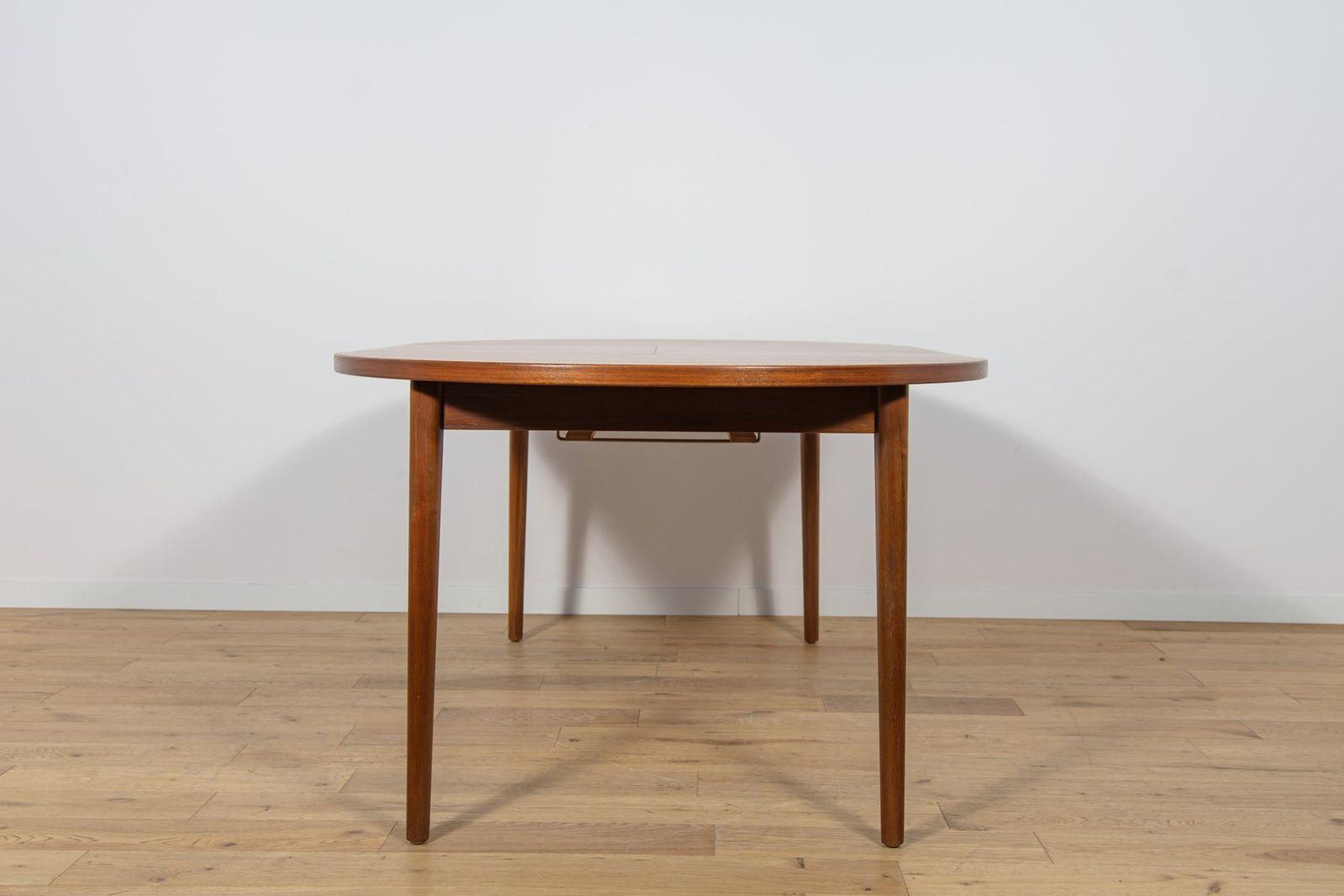 Mid Century Round Teak Dining Table By Nils Jonsson For Hugo Troeds, Sweden, 1960s photo Furniture