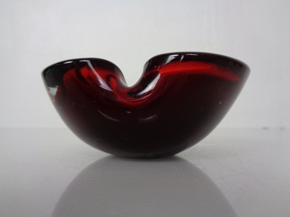 Sommerso Murano Glass Ashtray, Italy, 1960s photo vinterior