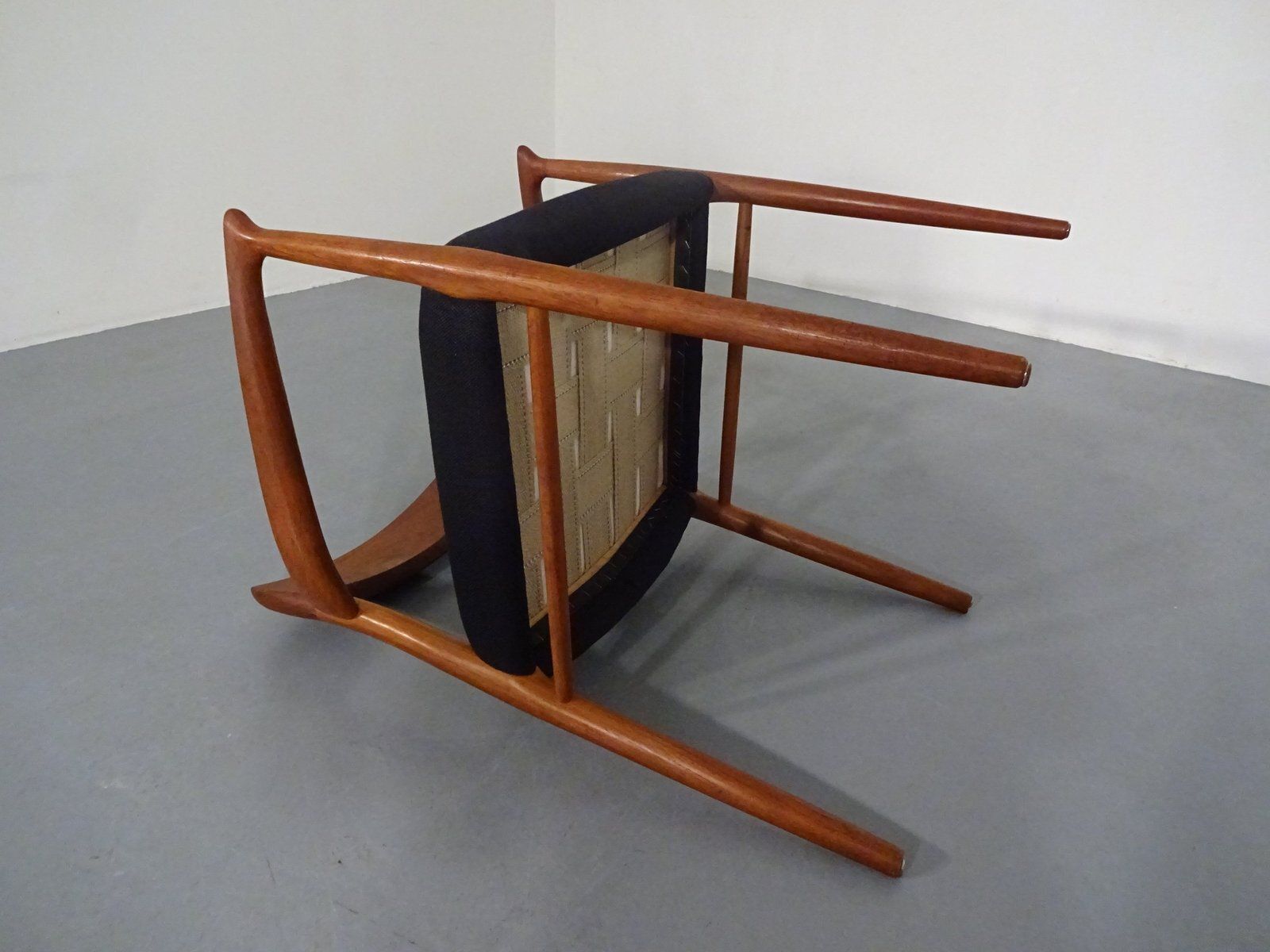 Model 56 Armchair In Teak By Niels Otto Møller For J.L. Møllers, Denmark, 1960s photo vintage