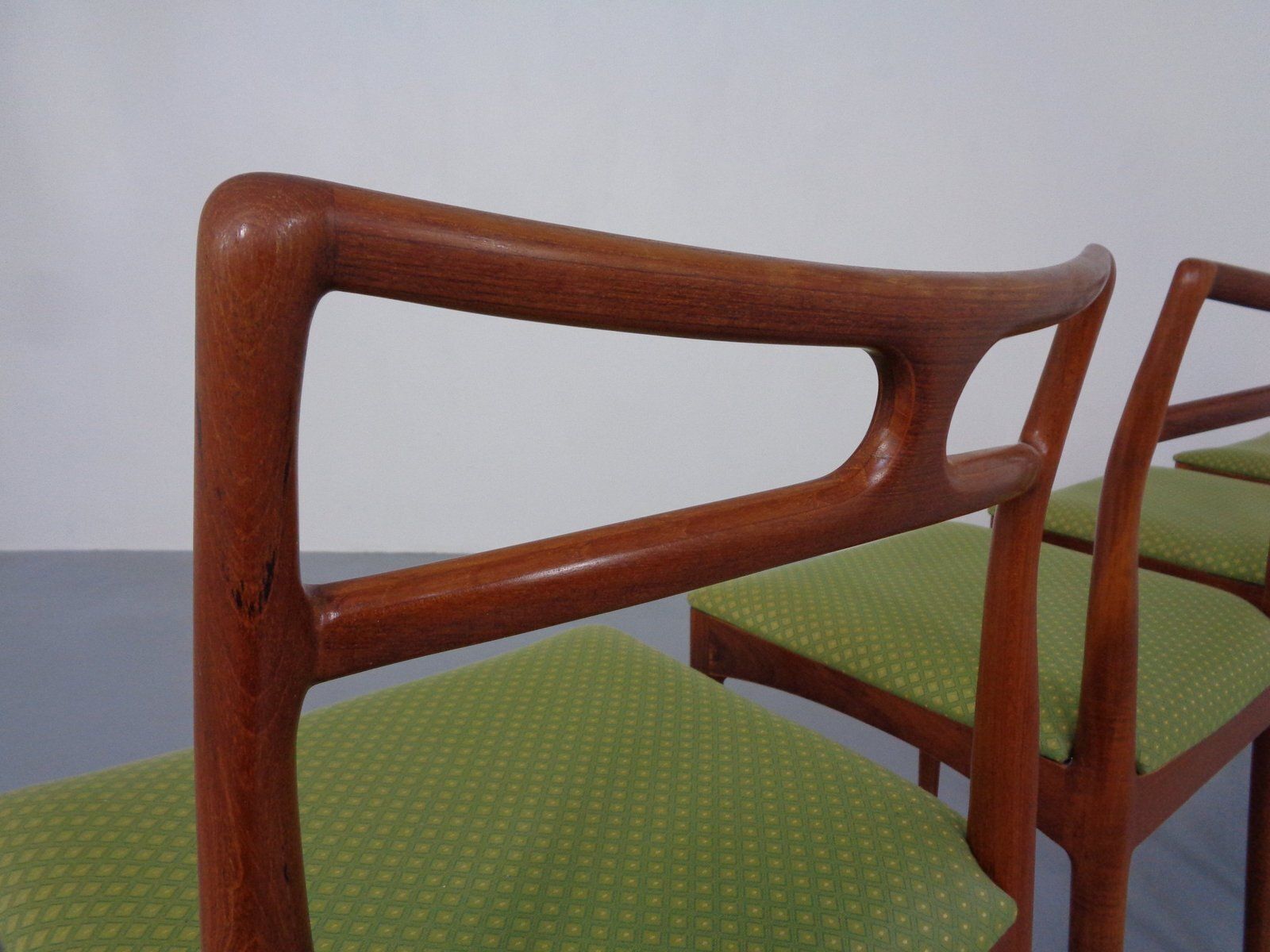 photo buy Model 94 Teak Dining Chairs By Johannes Andersen For Christian Linneberg, 1960s, Set Of 4