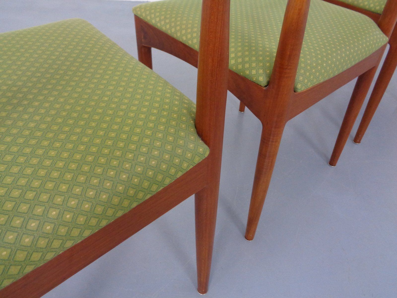 photo vintage Model 94 Teak Dining Chairs By Johannes Andersen For Christian Linneberg, 1960s, Set Of 4