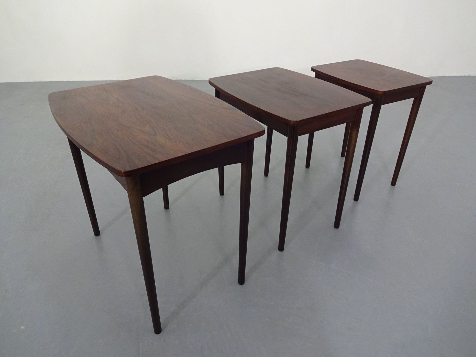 Danish Rosewood Nesting Tables, 1960s, Set Of 3 photo furniture
