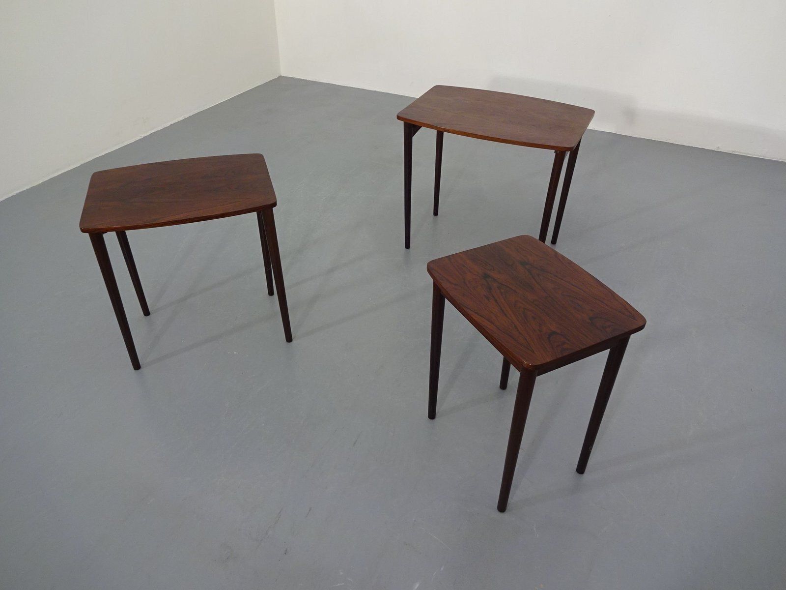 Danish Rosewood Nesting Tables, 1960s, Set Of 3 photo Furniture