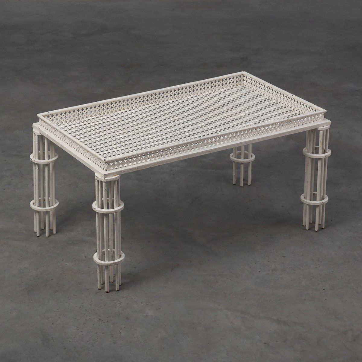 Mid Century French Coffee Table From Mathieu Matégot, 1960s