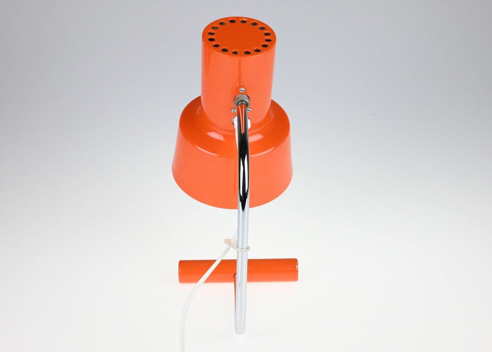Mid Century Lamp, Table Lamp, Orange Lamp, Mid Century Lighting, Desk Lamp, Josef Hurka Lamp, Vintage Lamp, Table Light, Lighting photo 144.0