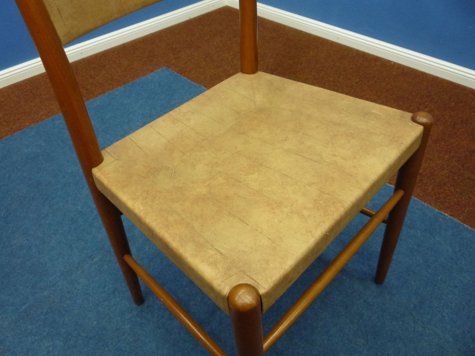 photo for sale Teak Chairs By Yngve Ekström For Gemla Sweden, 1960s, Set Of 4