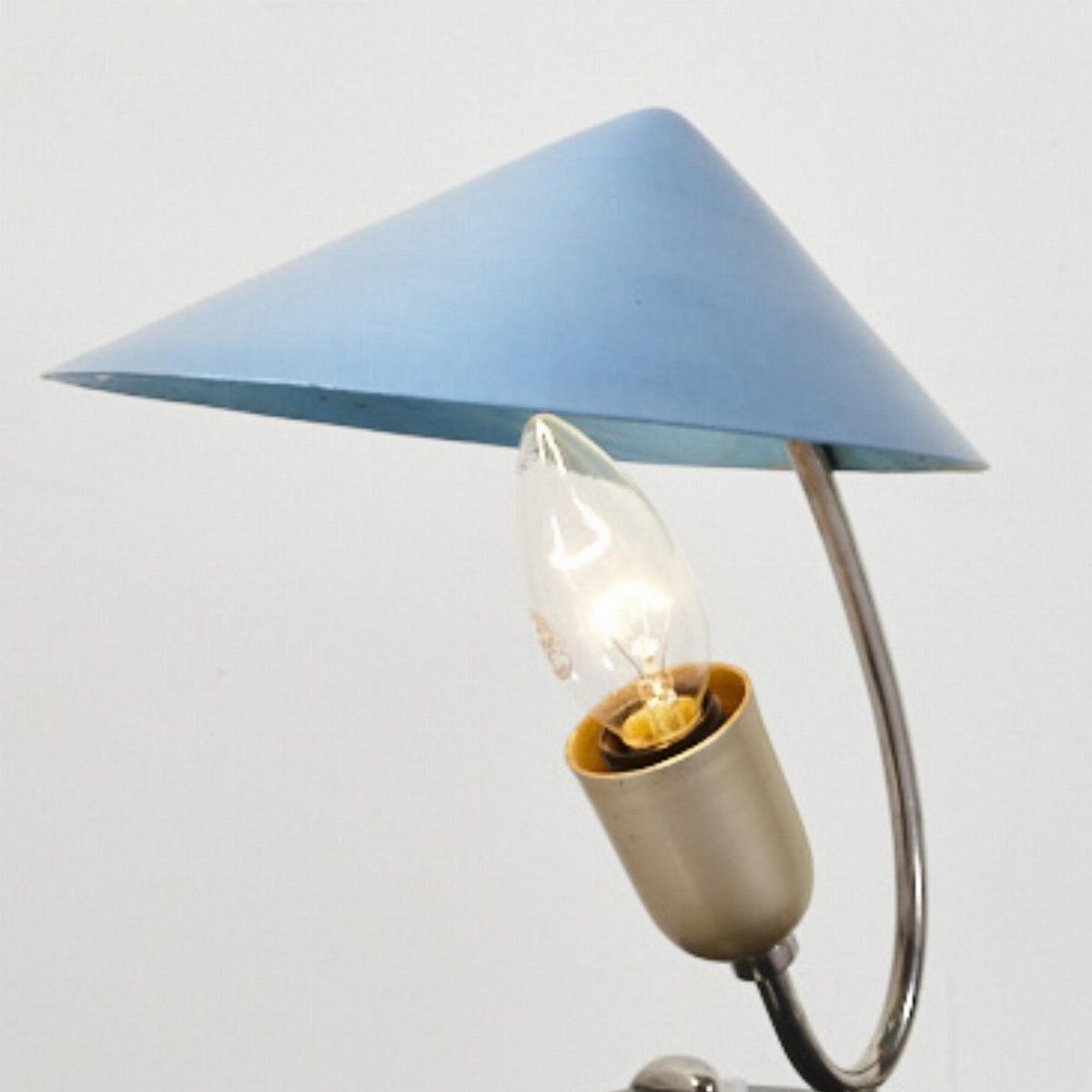 Metal Desk Lamp, 1950s photo for sale
