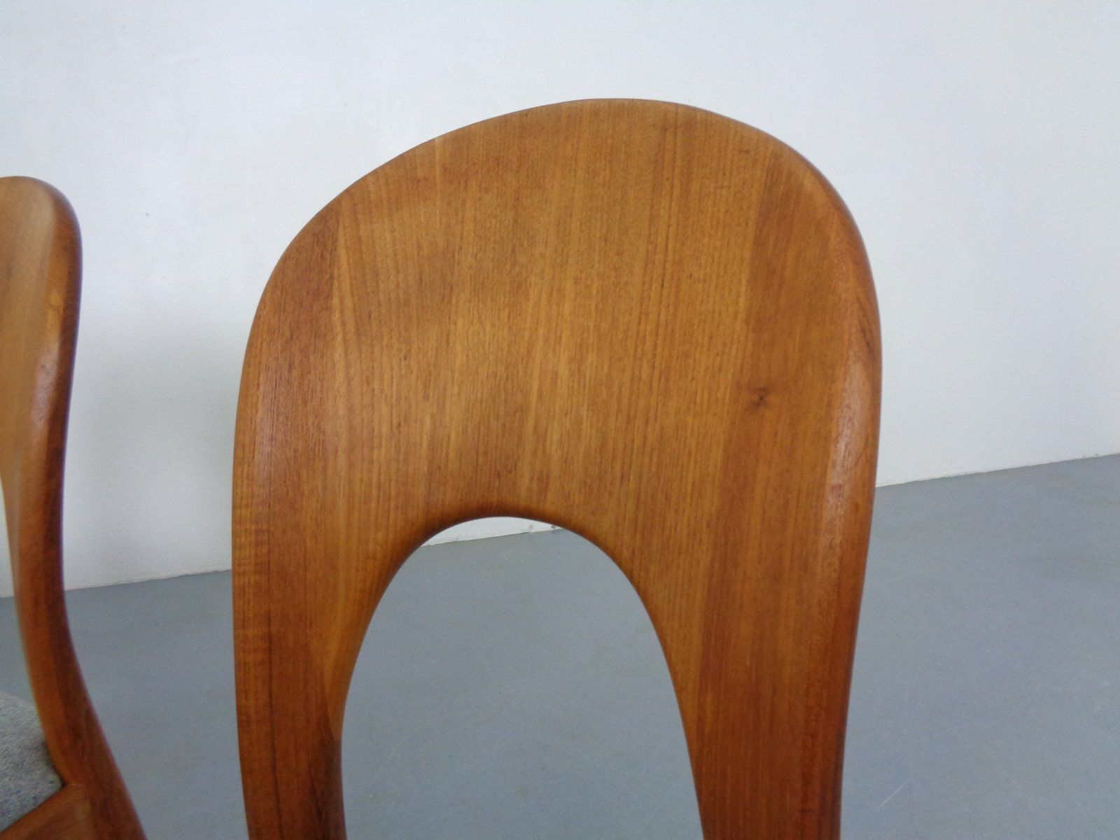 Furniture Vintage Morten Dining Chairs In Teak By Niels Koefoed For Hornslet Møbelfabrik, 1970s, Set Of 4 photo